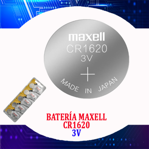 BATERÍA CR1620 MAXELL 3V