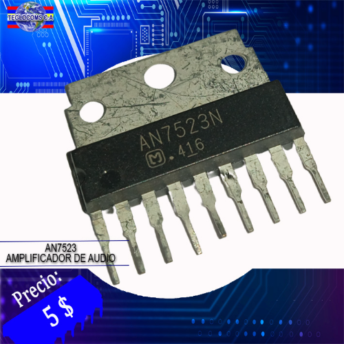 AN7523 AMPLIFICADOR DE AUDIO