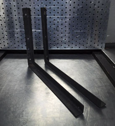 Angulo acero Largo 35.5cmx25cm