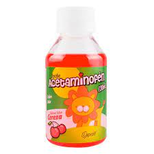 Acetaminofen jarebe 120 ML niño