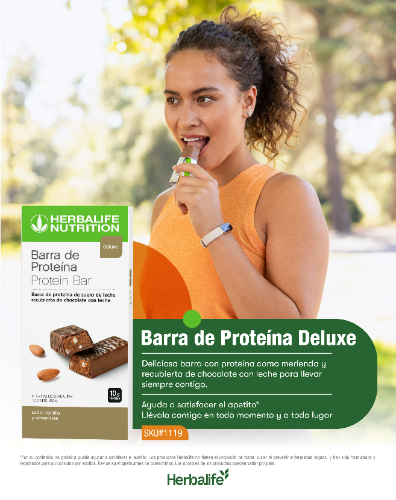 Barras de proteína (Sabor Vainilla y Almendras)