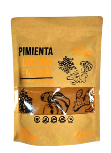 Mix Pimienta Curcuma y Jenjibre - La Casa de Lo Natural