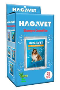 Acondicionador perros aloe vera caja 25und x 30ml - Hagavet