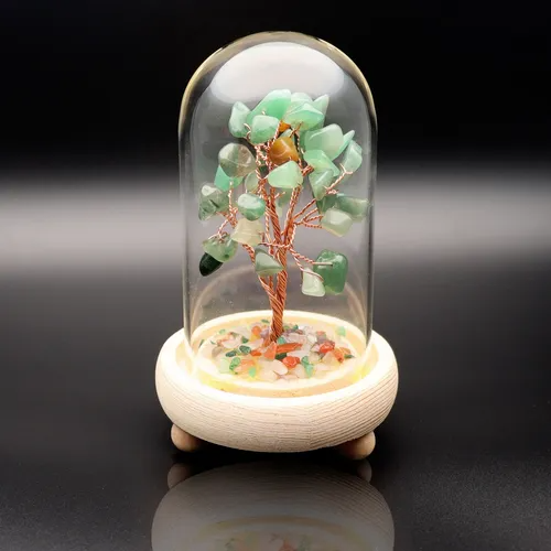 ARBOL DE CUARZO ENCAPSULADO