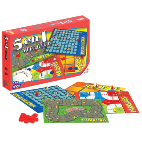 5 en 1 multijuegos 
