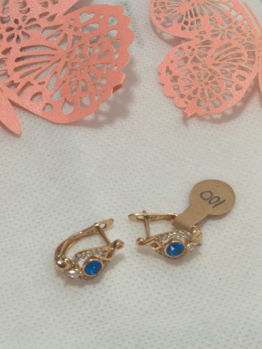 250314 Aretes piedra azul 