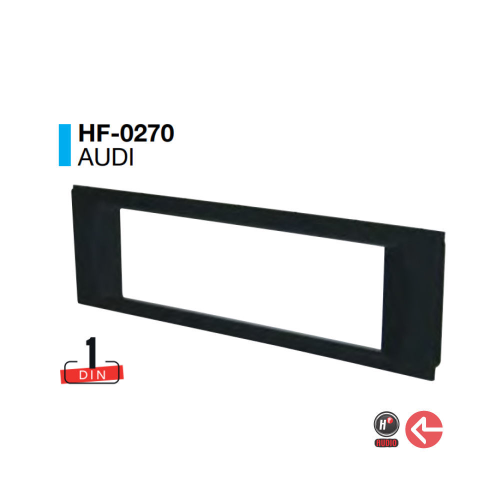 121FRENTE HF-0270 1 DIN Audi A4 2000-2006