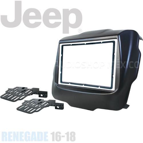 112FRENTE HF-0692DD 2 DIN Jeep Renegade 16-18