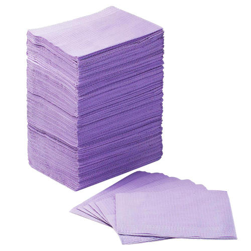 Baberos dentales Lilas (50Pz.)