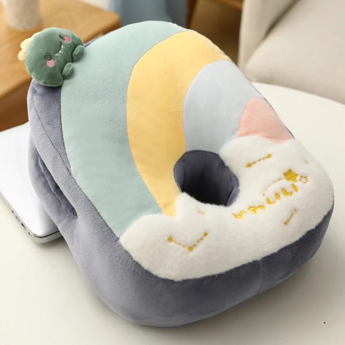 Almohada ARCOIRIS DINO