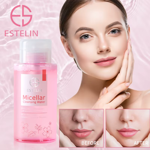 Agua Micelar / desmaquillante con dispensador - ESTELIN