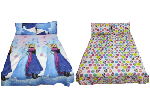  colchas española frozen-minie mause