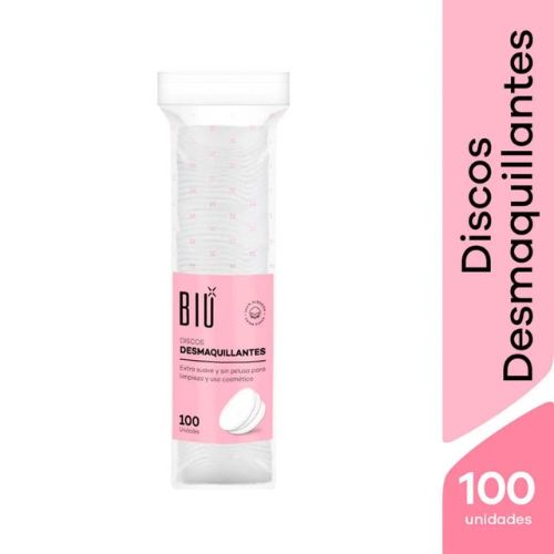 BIU Discos Desmaquillantes Extra Suaves 100 un