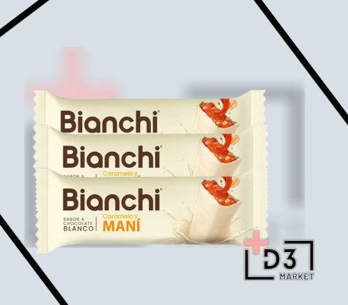 Barra Chocolate Blanco Bianchi 28 gr (3 und)