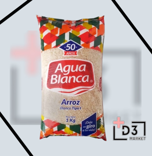 Arroz tipoi 1 Agua Blanca 900 gr