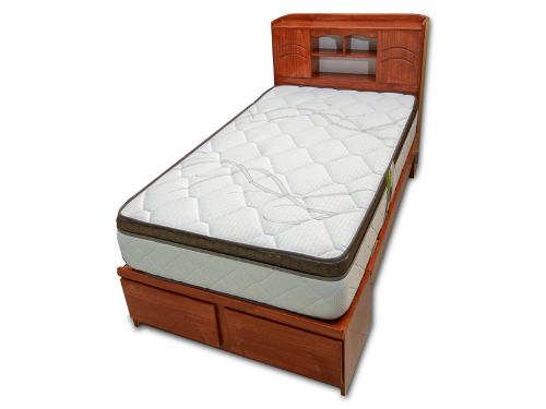 Cama Biblioteca Pino / 1.5 plazas