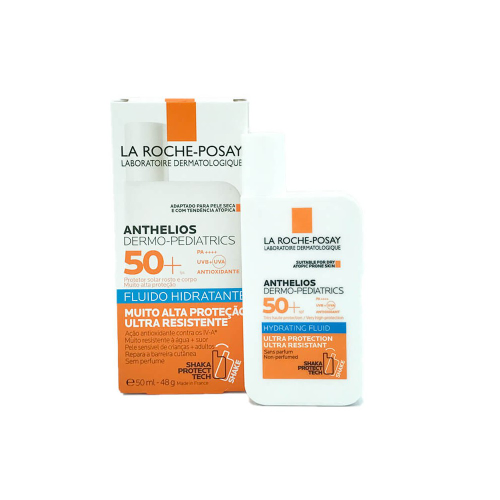 LA ROCHE-POSAY Protector Solar Anthelios Dermo-Pediatrics Fluido Hidratante SPF50+ 50 ml
