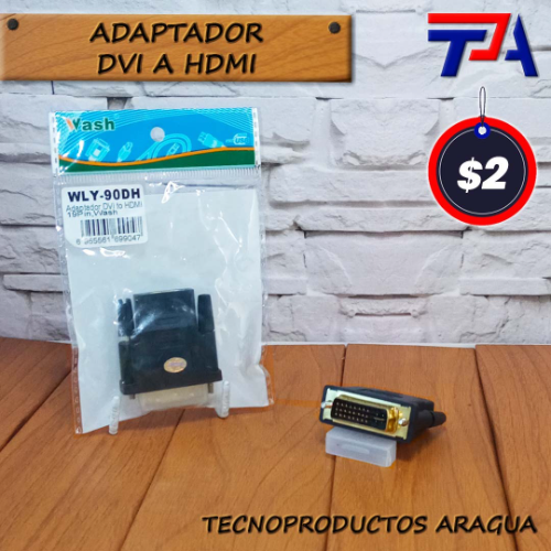 Adaptador DVI a hdmi