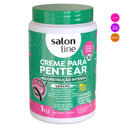 CREMA DE PEINAR RECONSTRUCCIÓN INTENSA SALON LINE 1KG