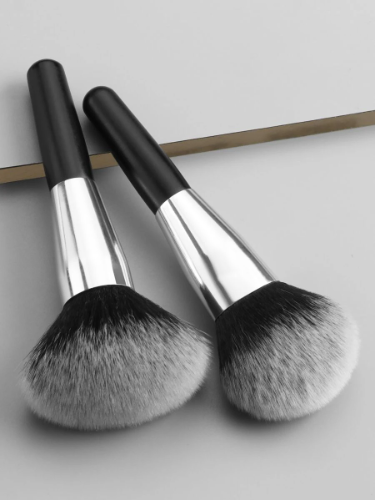 2 piezas Set de brochas de maquillaje