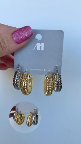 Brinco Argola Caracol RB