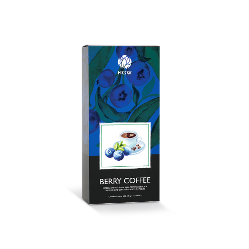 Berry Coffee - Caja 180g (12 Sobres de 15g c/u)