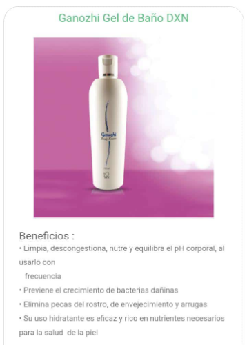 Gel de Baño Ganozhi DXN