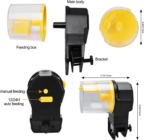 alimentador automatico 12/ 24 horas