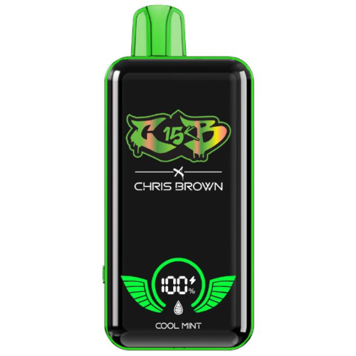Cool Mint Chris Brown 15,000 Puffs