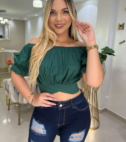 BLUSA POPELINA VERDE