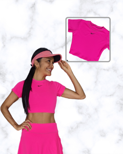 CROP TOP FUCSIA