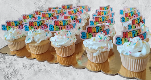 20 QUEQUITOS PERSONALIZADOS PARA CUMPLEAÑOS