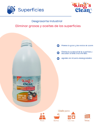 Desengrasante Industrial (1/2 galón)