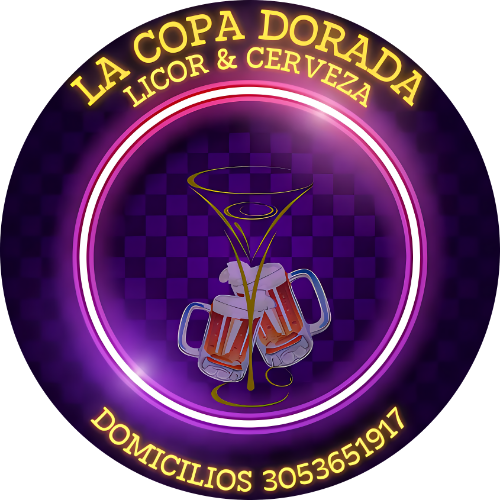 La copa dorada licor y cerveza 24 horas.