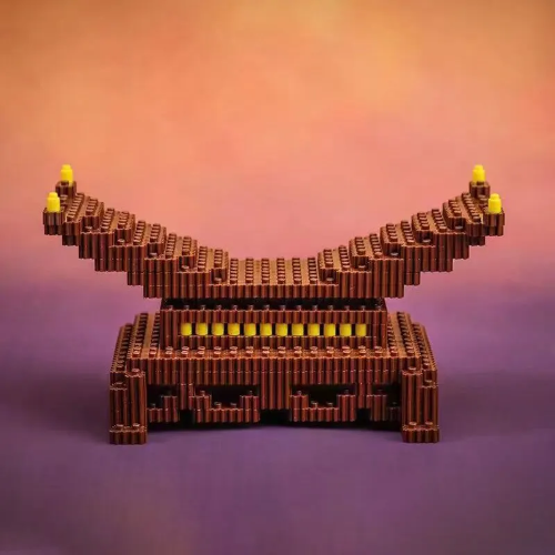 Base para katanas nano-bloques 392 Pzs