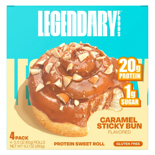 Cinnamon Caramel Sticky Bun 20g Protein 4Pack