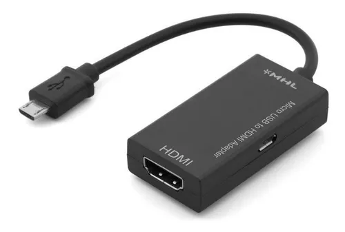 ADAPTADOR CONVERTIDOR DE MICRO USB A HDMI