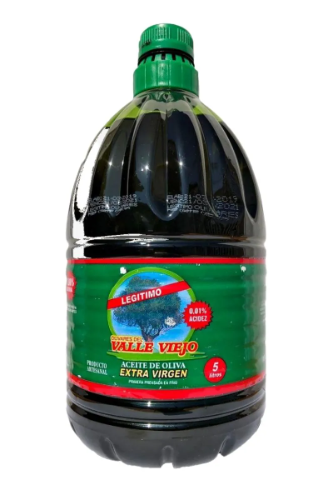 Azeite De Oliva Extra Virgem 5 Litros Valle Viejo Argentino