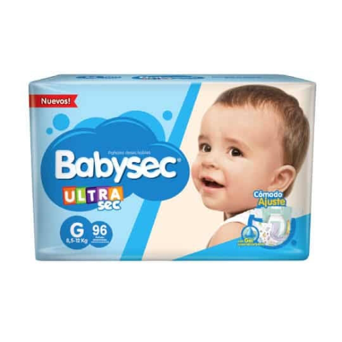 BABYSEC PAÑAL  G ULTRA SEC 8.5-12KG