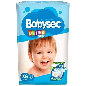 BABYSEC XG PAÑAL 11 A 14KG