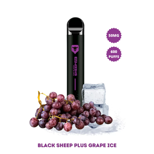 Black Sheep - GRAPE ICE (Uva) 600Pufs