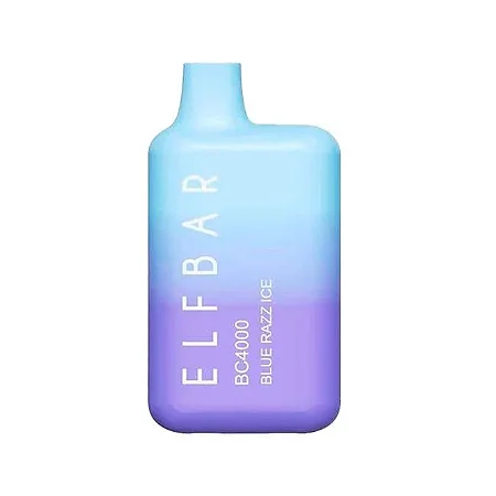 Elf bar BC - BLUE RAZZ ICE (Framboesa azul) 4.000Pufs