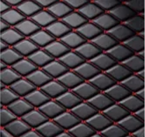 Negro-Rojo "Alfombra de maletero Jetour x70"