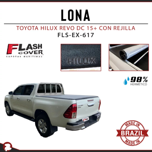 Lona para hilux revo 