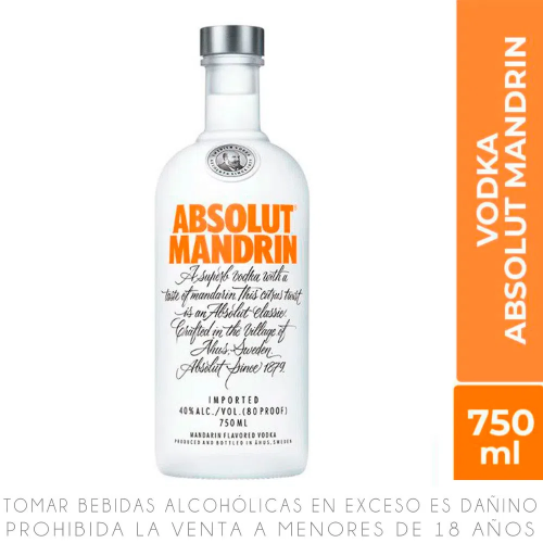 Absolut Manadrin 750