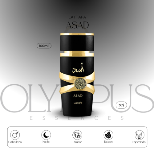 ASAD LATTAFA 3.4 OZ