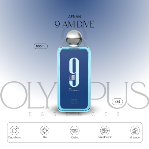 Afnan 9 Am Dive 3.4 Oz