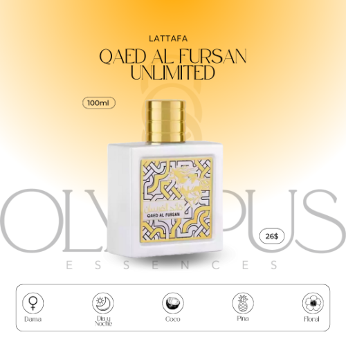 LATTAFA QAED AL FURSAN UNLIMITED UNISEX 3.0 OZ EDP SP