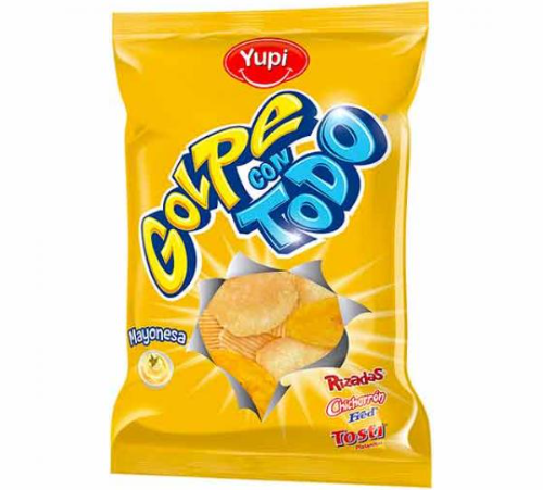  Golpe con todo sabor  de mayonesa