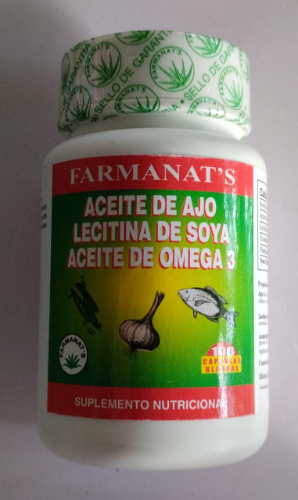 AJO OMEGA LECITINA CAPS